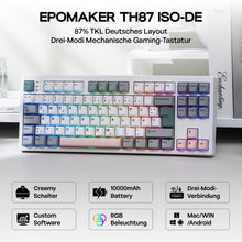 EPOMAKER TH87 Kabellose Mechanische Tastatur (ISO)