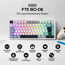 EPOMAKER x AULA F75 Kabellose Mechanische Tastatur (ISO-DE)