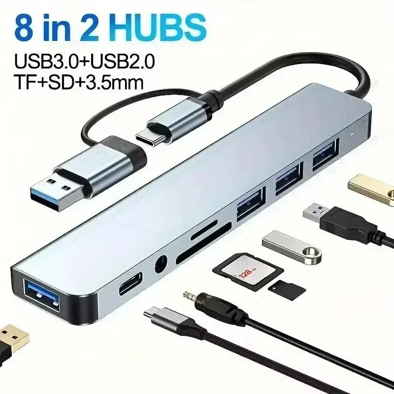SB-C 7-in-1 Hub mit 4K HDMI & LAN
