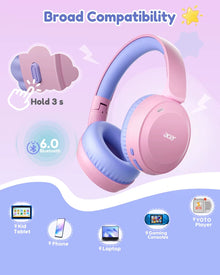 Acer Kinder Bluetooth Kopfhörer 85/94 dB Over-Ear mit Mikrofon